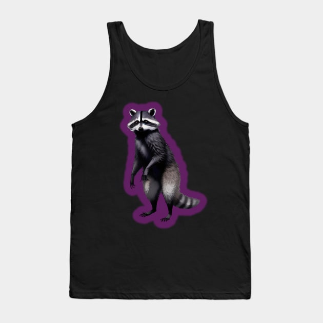 rocket raccoon Tank Top by Nf.Maint